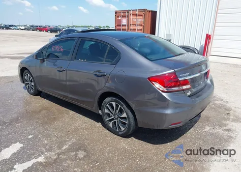 2014 Honda Civic Ex z USA, uszkodzony, nr VIN 19XFB2F89EE066848